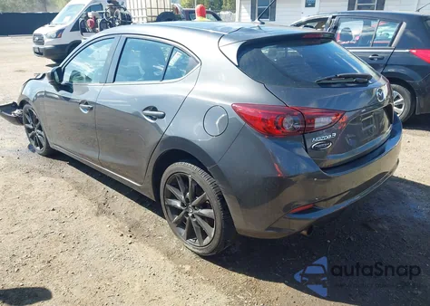2017 Mazda Mazda3 Touring 2.5 из США, поврежденный, VIN JM1BN1L30H1113989